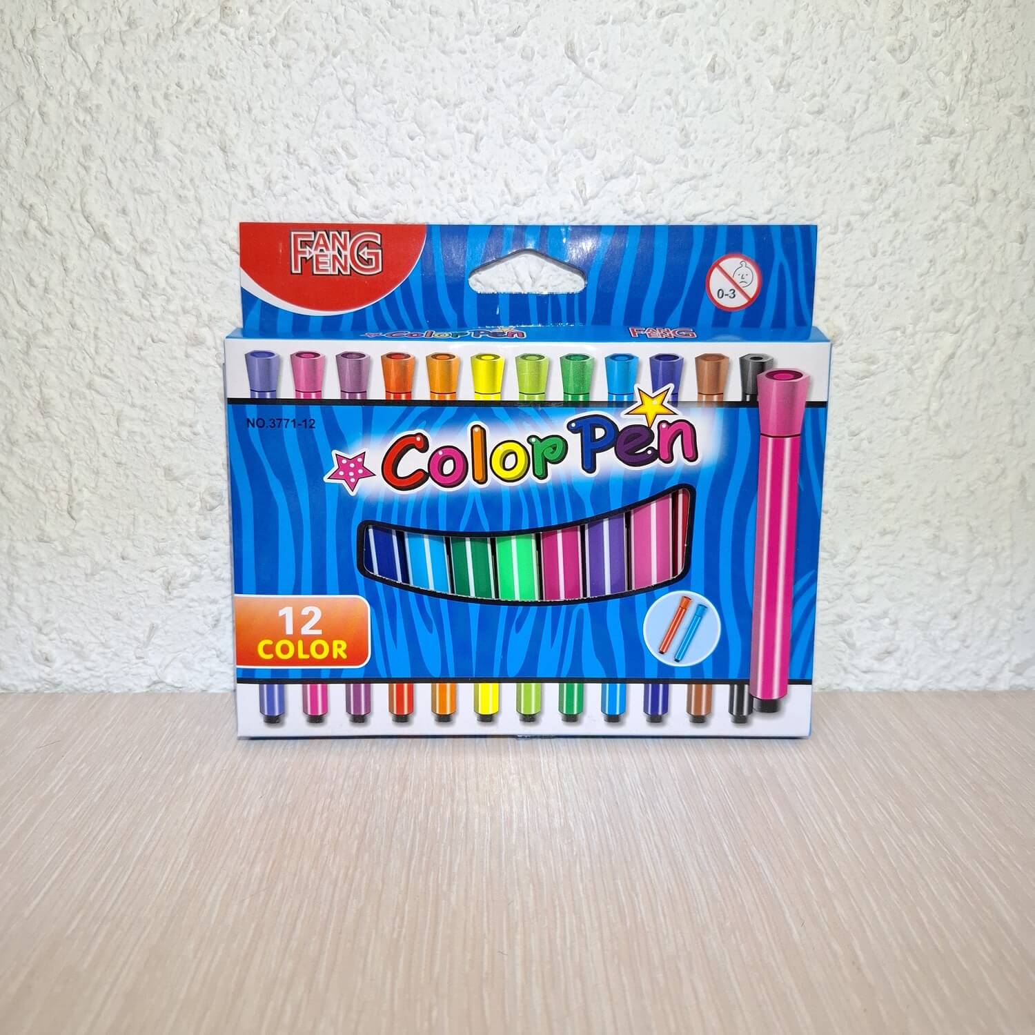 Фломастеры Color Pen 12 цветов